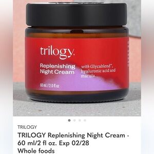 TRILOGY Replenishing Night Cream - 60 ml/2 fl oz. Exp 02/28
Whole foods